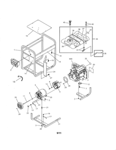 Part Location Diagram of 207830GS Briggs and Stratton BOLT